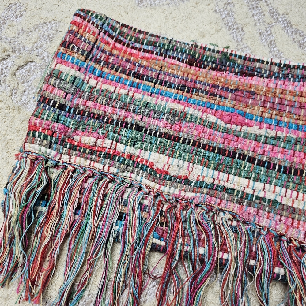 Anthropologie Love Binetti Woven Clutch Bag - Picture 2 of 6